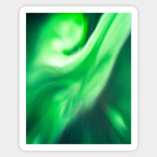Abstract Aurora Borealis Sticker